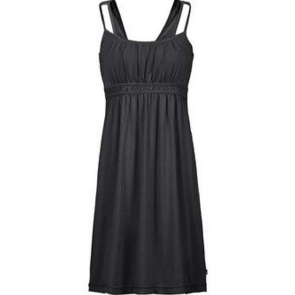 The North Face Dresses & Skirts - north face • emily cut out strap athleisure black sporty + flirty tank top dress